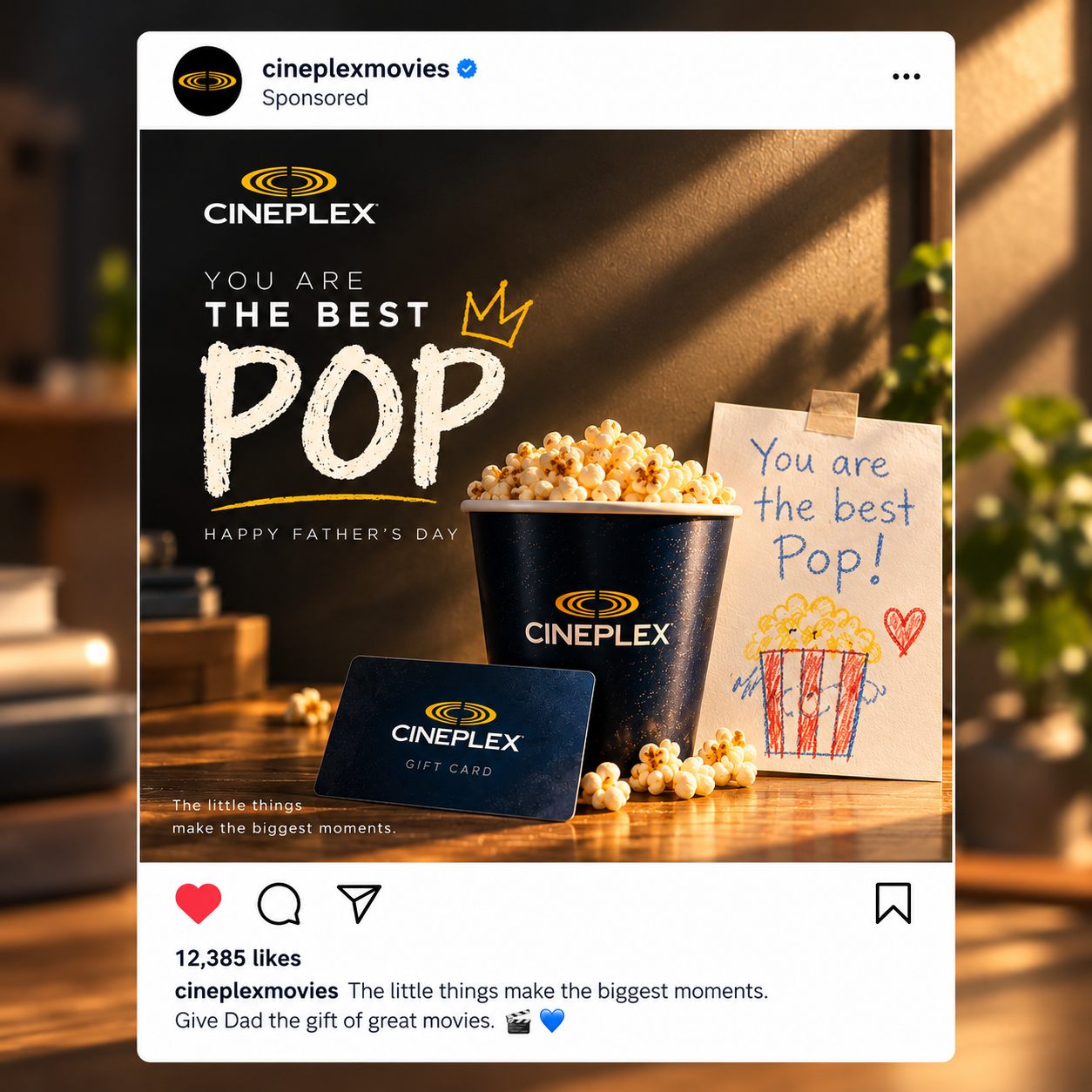 You Are the Best Pop Instagram ad mockup