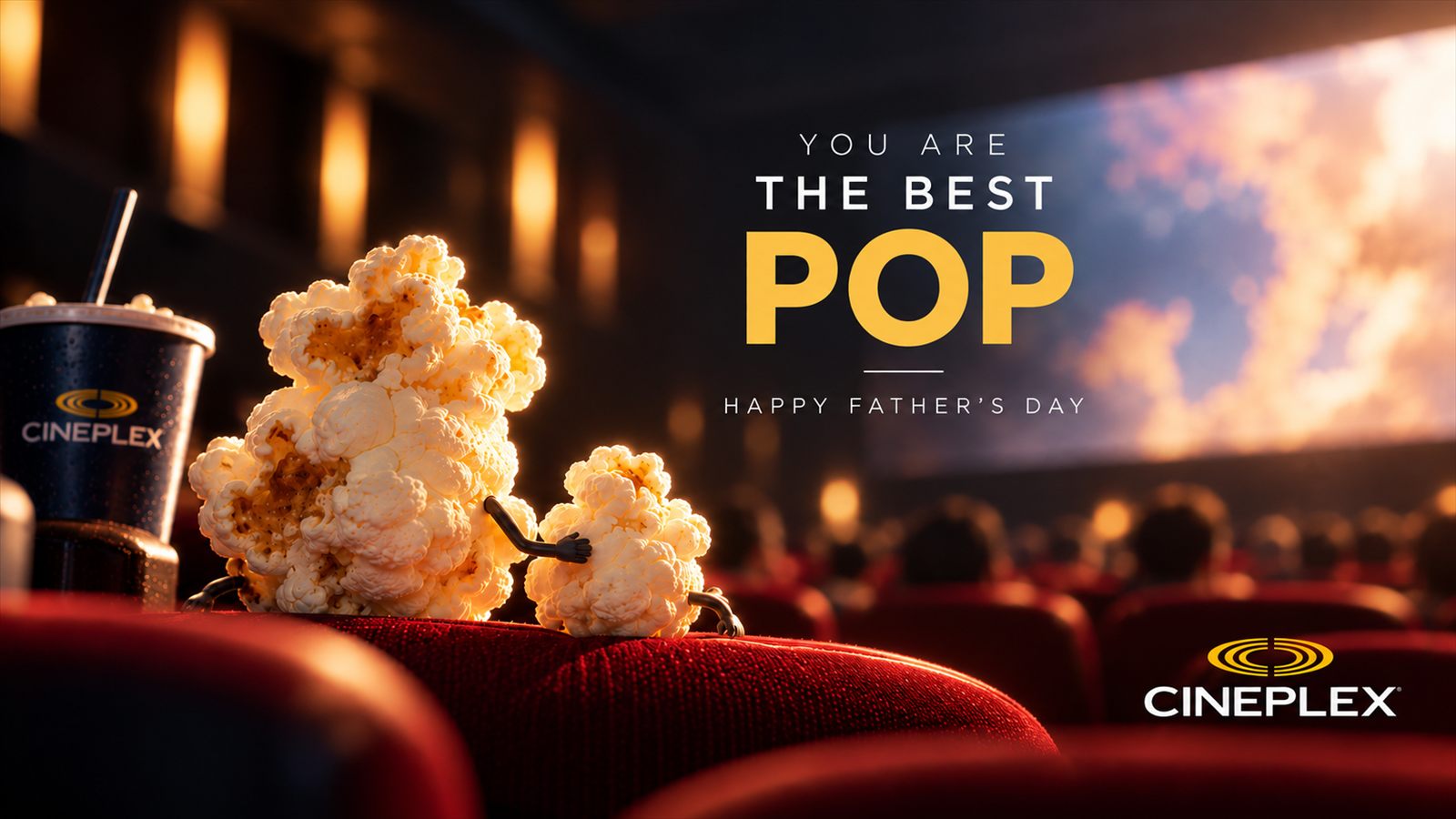 Popcorn moment in a cinema, You Are the Best Pop