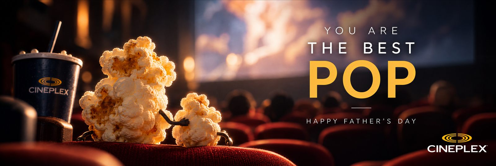 Cineplex You Are the Best Pop digital banner