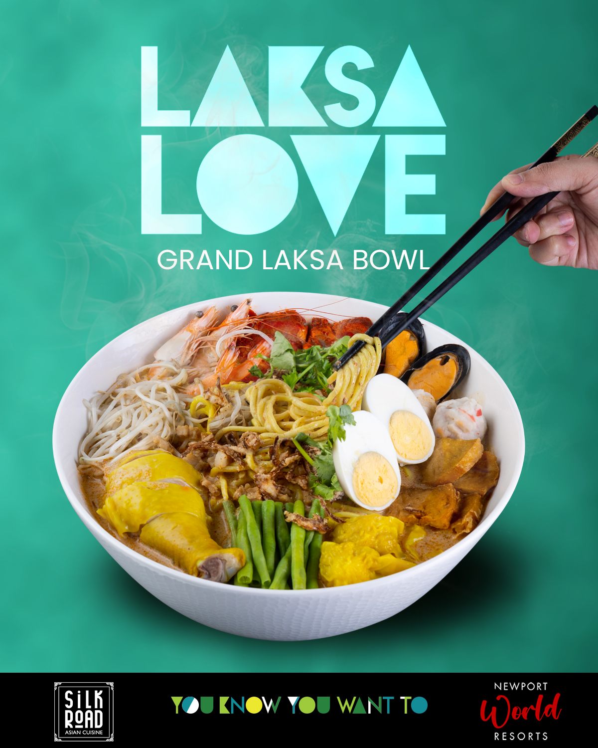 Laksa Love Grand Laksa Bowl social post